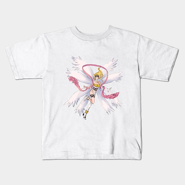 Angewomon Kids T-Shirt by hallstheien